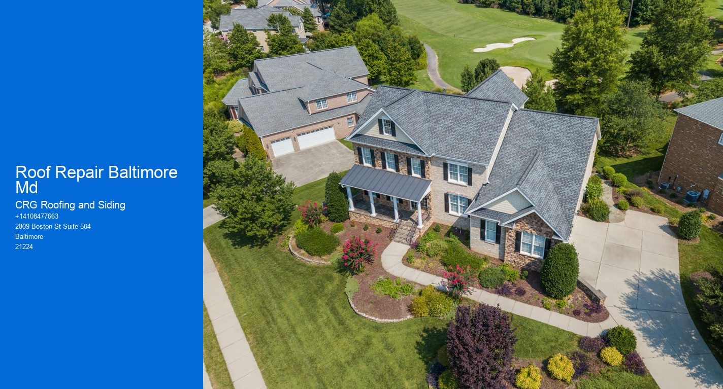 Roof Repair Baltimore Md